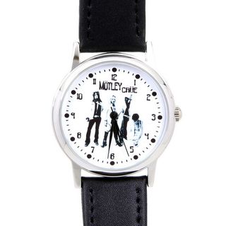 Часы наручные Motley Crue группа Ч/Б
