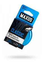 Презервативы Maxus Classic классические в железном кейсе 3 шт