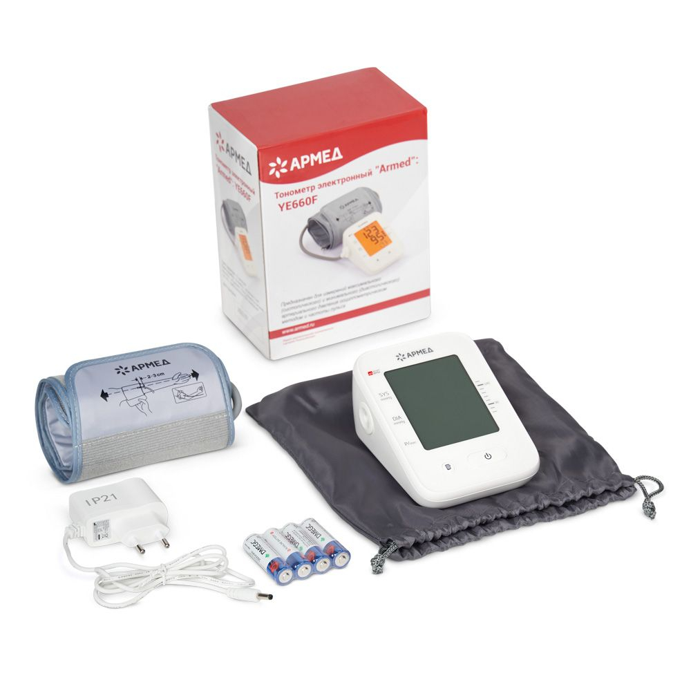 Тонометр Армед YE660F Память на 90 измерений