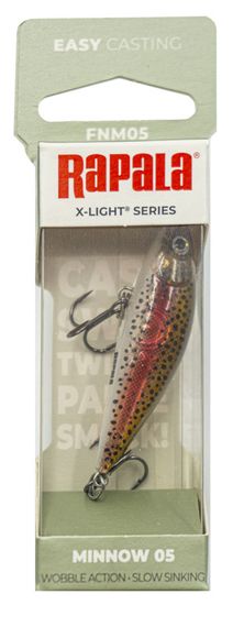 Воблер RAPALA X-Light Minnow 05 /RTL