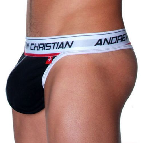 Мужские трусы стринги Andrew Christian String Flexsoft Show It Black AC34