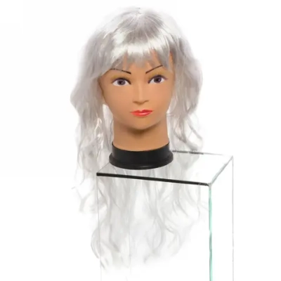 Парик карнавальный «Чаровница» (локоны 60 см), Пепельный