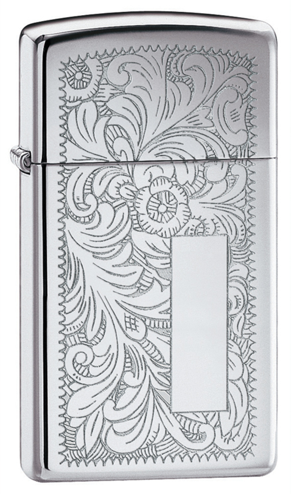 1652 Зажигалка ZIPPO Slim Venetian High Polish Chrome