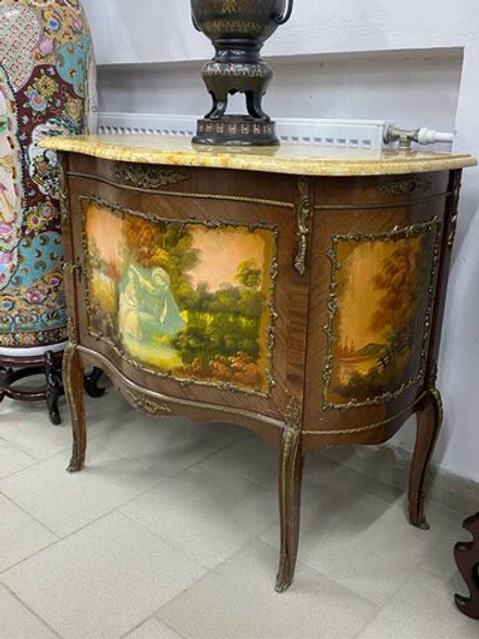 Винтаж: Старинная тумба/комод в стиле Людовика XV