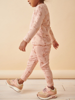 Лонгслив и легинсы в комплекте для девочки Next 168-477, Розовый