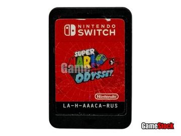 Super Mario Odyssey (Nintendo Switch, Полностью на русском языке, Б/У, Без обложки)