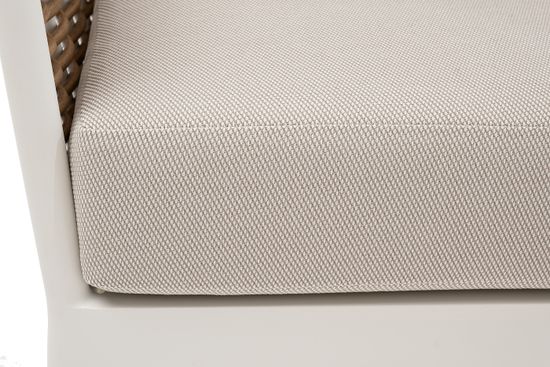 "Тоскана" лаунж-зона из искусственного ротанга, цвет соломенный (К)