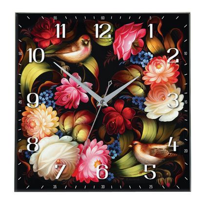 Zhostovo wall clock BZ14022023011