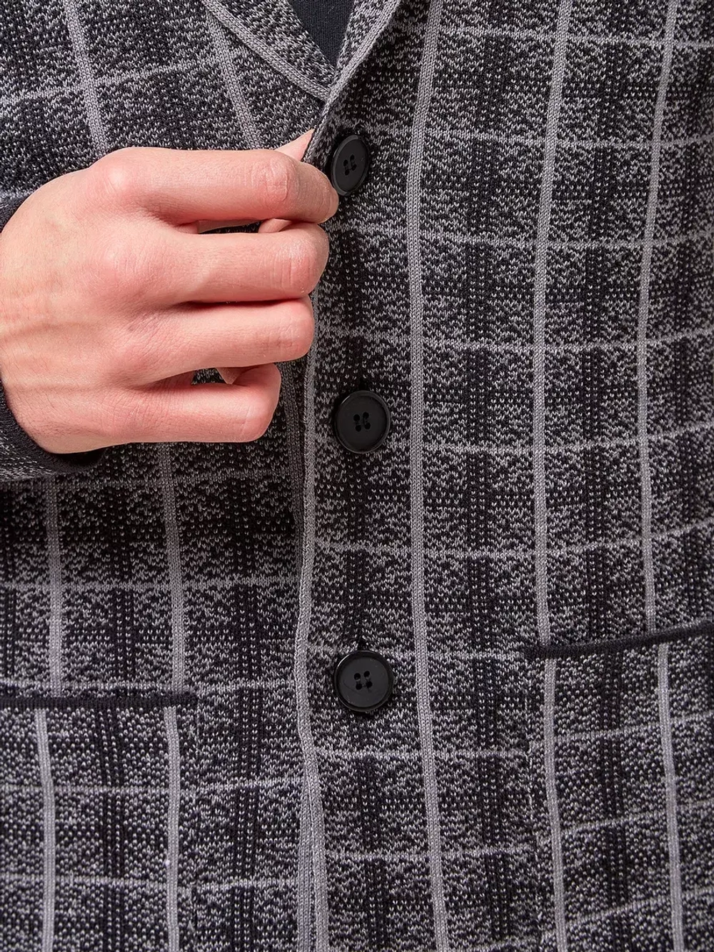 Пиджак в клетку