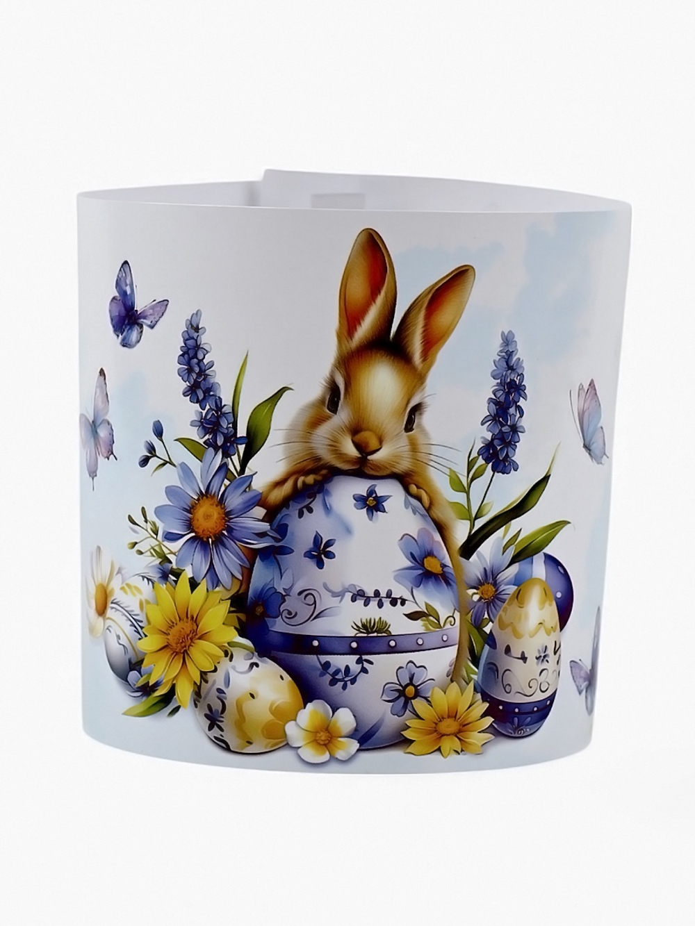 Форма ободок для кулича «Зайчик», на Пасху, 32.2×9 см