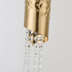 Подвесной светильник Cloyd EFIALT P1 / выс. 66 см - латунь (арт.11521)