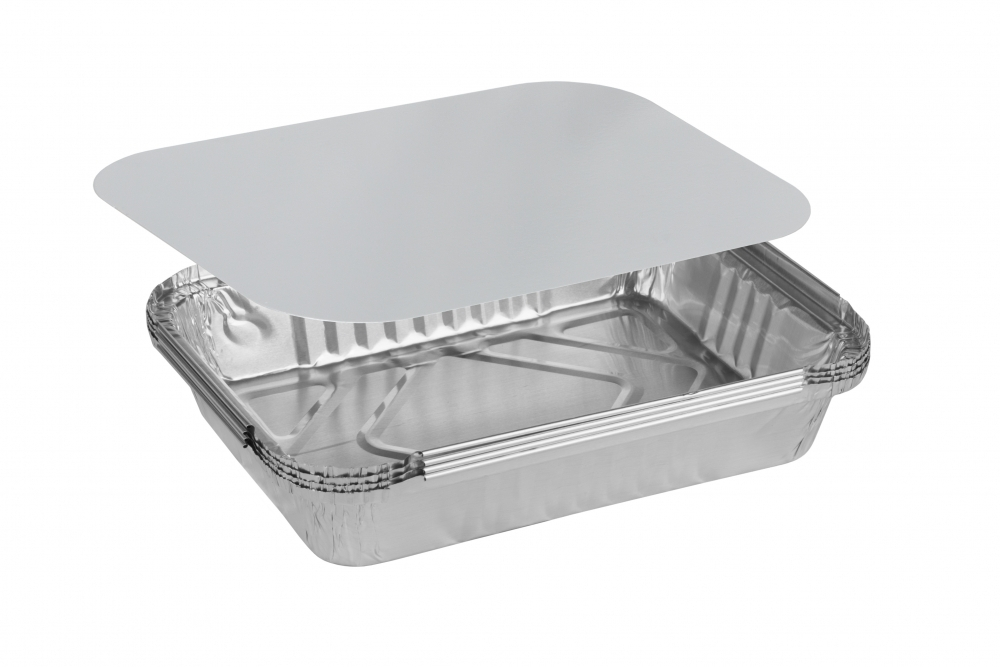 Форма алюминиевая + крышка (100шт)