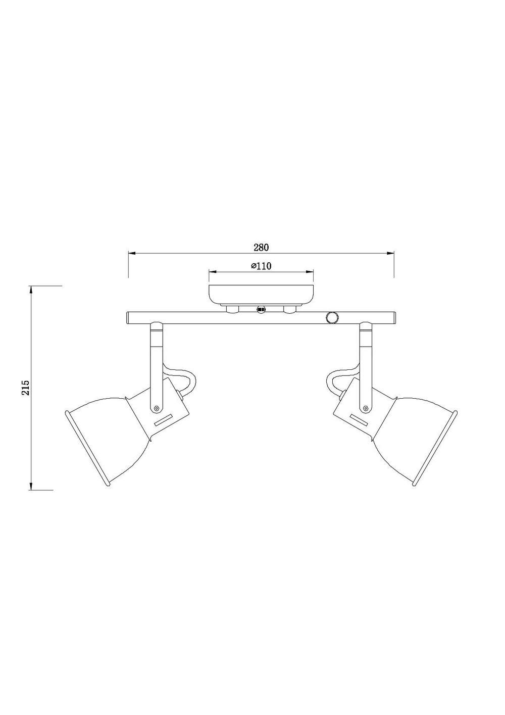 Светильник потолочный Arte Lamp Jovi A1677PL-2WH