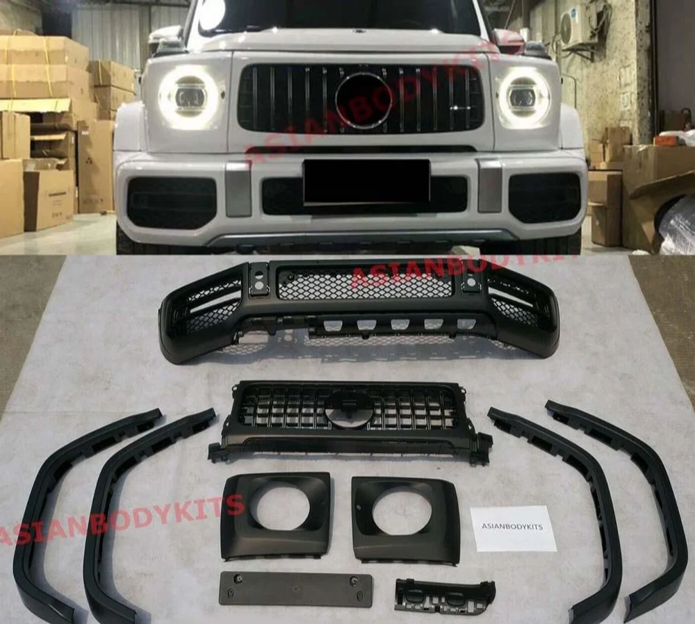 Обвес переделка G550 в G63 для Mercedes-Benz G-Class W463A/W464 2018+ Мерседес Гелик гелентваген