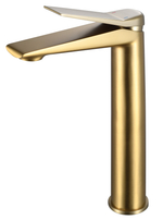 Смеситель ESKO "Changhai Gold" для раковины, высокий, арт. CHA25Gold
