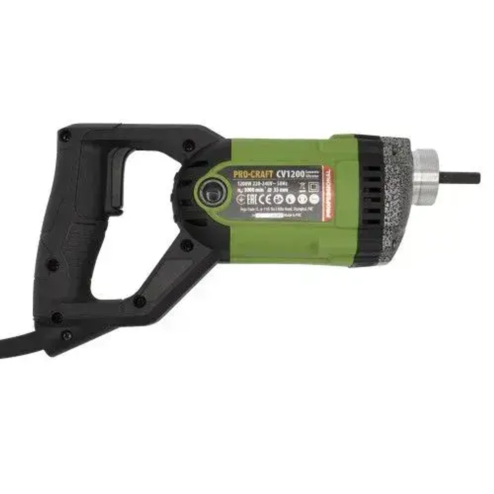 Глубинный вибратор для бетона с валом Procraft СV-1200