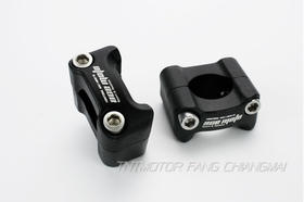 adapter from 22.2mm to 28.6mm. Handlebar Heightening. 30mm rise. ACE MOTO