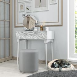 Консоль Арт Классика Айс Античное серебро