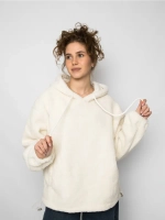 Толстовка плюшевая с капюшоном