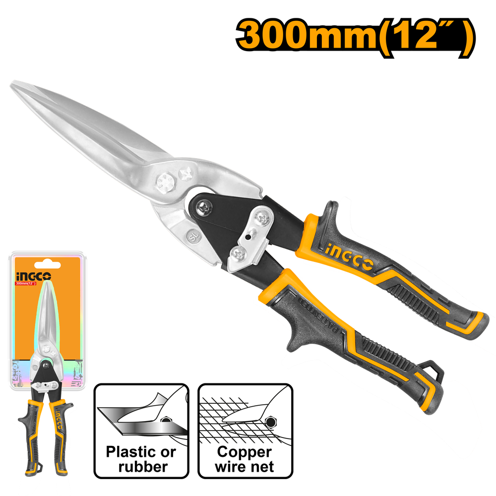 Ножницы по металлу INGCO HTSN0112S 300 мм