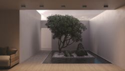 Уличный архитектурный светодиодный светильник Maytoni Ares O309CL-L10GF3K