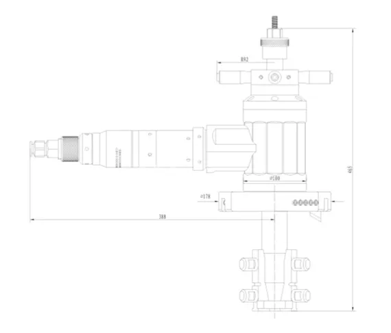 Ручная машина для снятия фаски с труб Nodha ТВР-170 с электроприводом