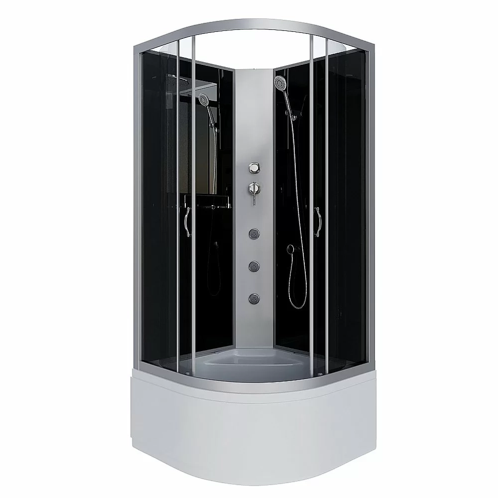 Душевая кабина Niagara Classic NG-2508-14BKG 90х90 с гидромассажем