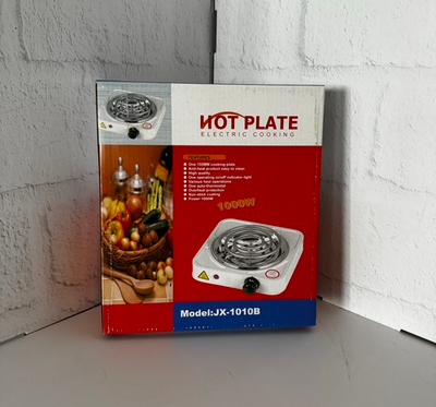 Электроплита одноконфорочная  тэн спираль 1000Вт (1/12)