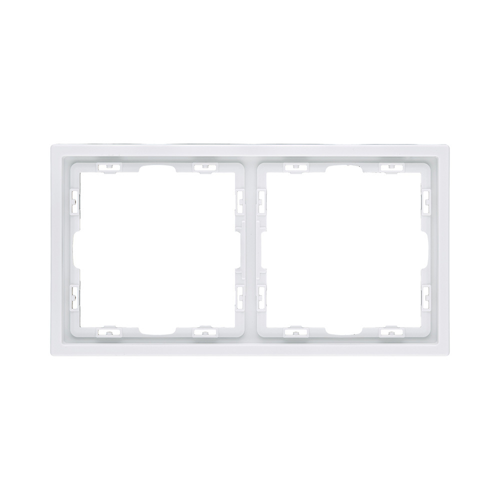 Рамка 2-постовая, белый матовый Kollinger Eclipse EC2WH