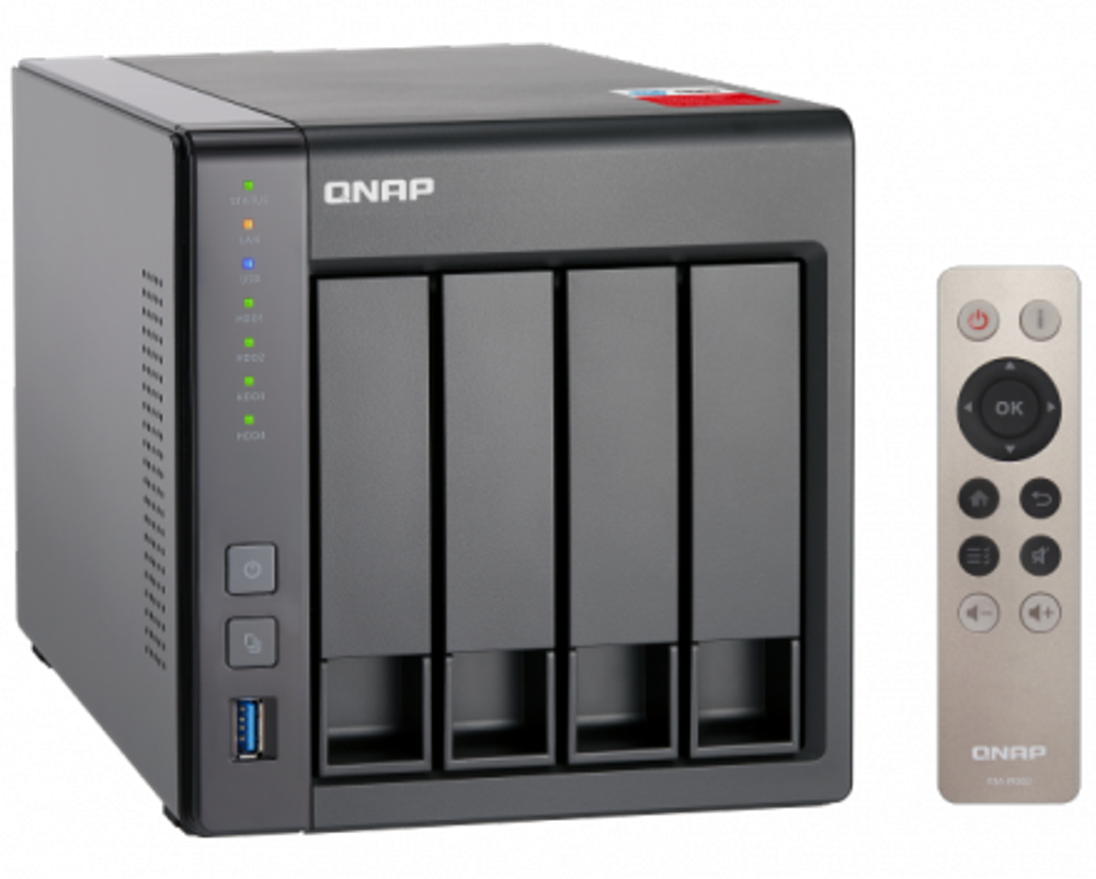 Сетевой накопитель  QNAP D4 Pro (Rev. B)