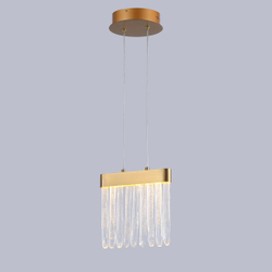 Подвесной светильник P98057-1 antique brass