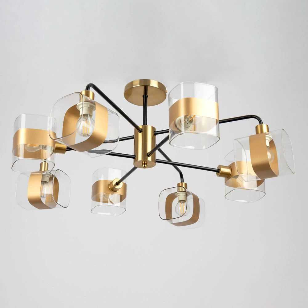 Citilux Бертон CL140181 Люстра потолочная Бронза