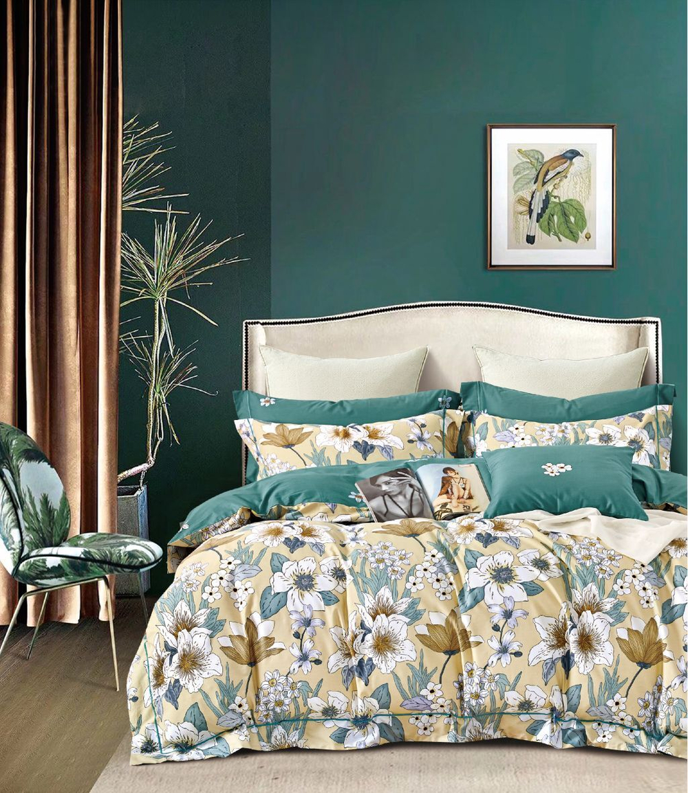 Постельное белье 1.5 спальное Asabella 1859-4S