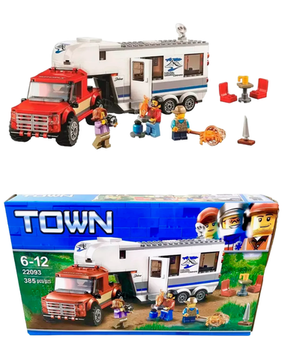 Конструктор TOWN "Дом на колёсах серия" , 385 дет.