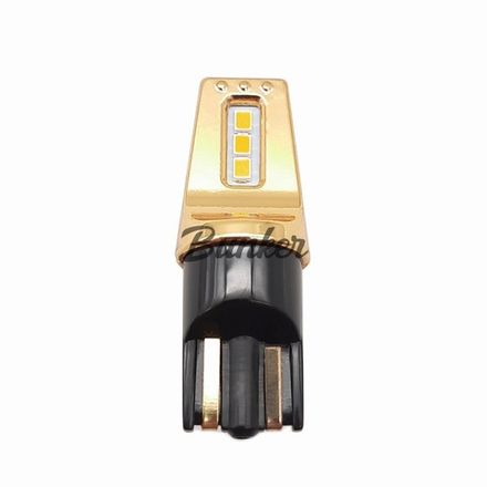 Светодиодная автомобильная LED лампа TaKiMi Premium T10 Orange CANBUS 12/24V