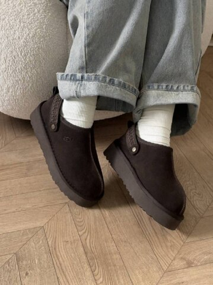 Угги UGG из натуральной замши/Натуральный мех