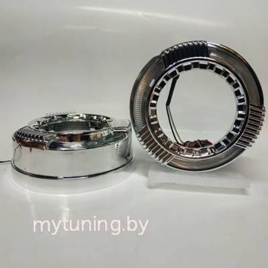 Маска для линзы 3' "Jeep-2" с LED (COB)