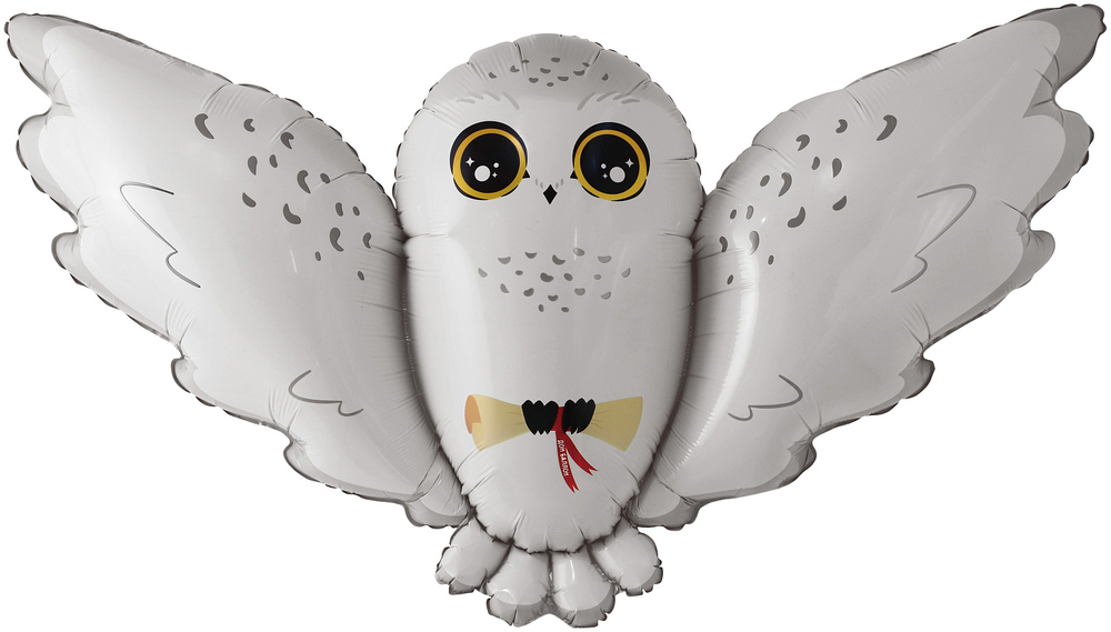 Шар (51''/130 см) Фигура, Полярная сова, 1 шт. в уп.