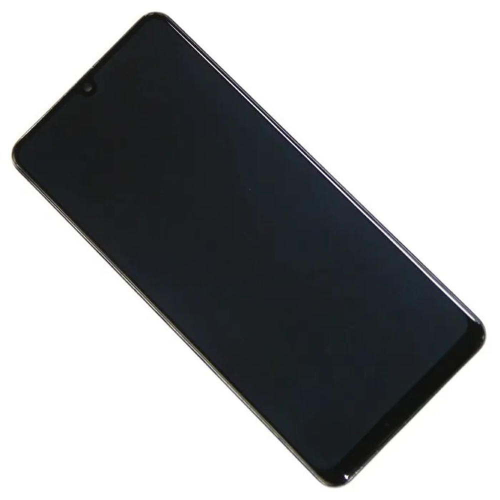 Дисплей для Samsung Galaxy A31 (A315F) с тачскрином и рамкой Черный - OR (SP)