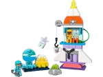 Конструктор LEGO Duplo 10422 Приключение на космическом шаттле, 3в1