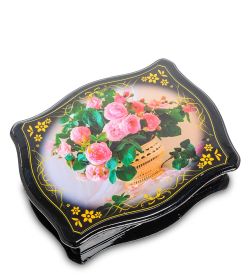 Народные промыслы ШК-13/15 Шкатулка в технике декупаж в асс. (прям. 18х13х5)