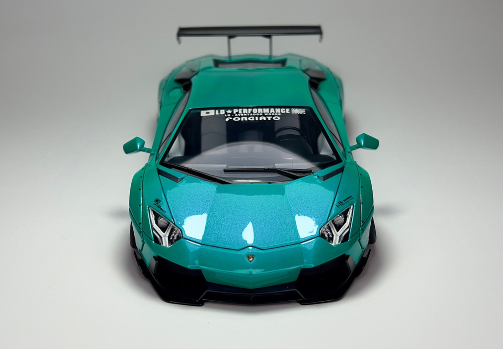 Краска лаковая HobbyLink Lamborghini Verde Artemis 2-х слойная HP-1109