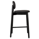 Стул барный с обивкой LATITUDE Saga, рогожка, темно-серый