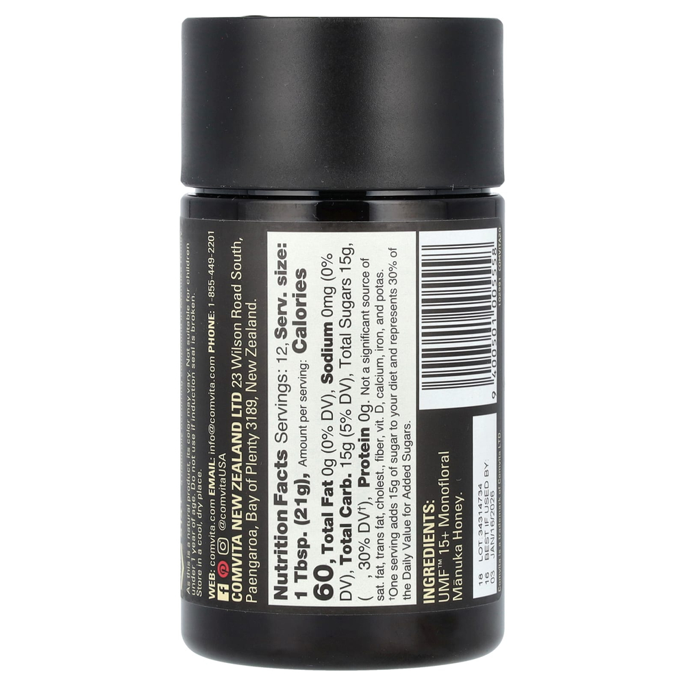 Comvita, мед манука, UMF™ 15+, MGO 514+, 250 г (8,8 унции)