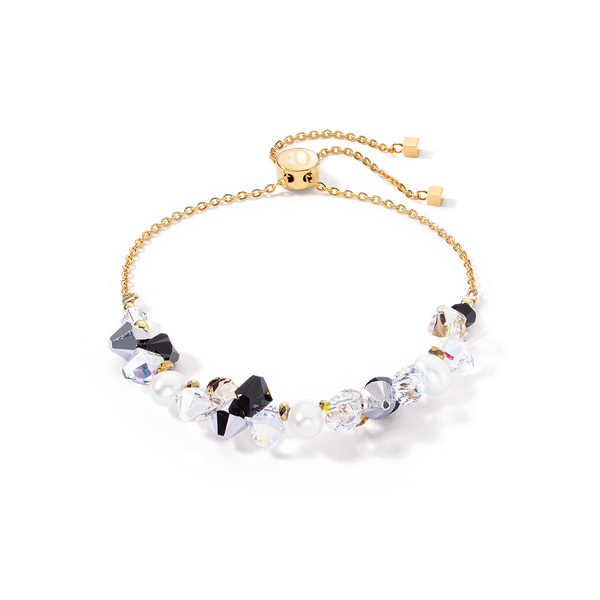 Браслет Coeur de Lion Black-Crystal 1124/30-1318