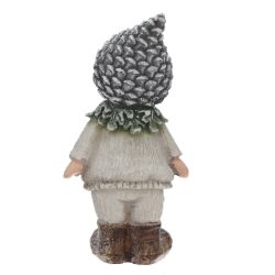 GAEM Фигурка декоративная "Мальчик/ Девочка, L9,5 W6,5 H19 см, 2в.