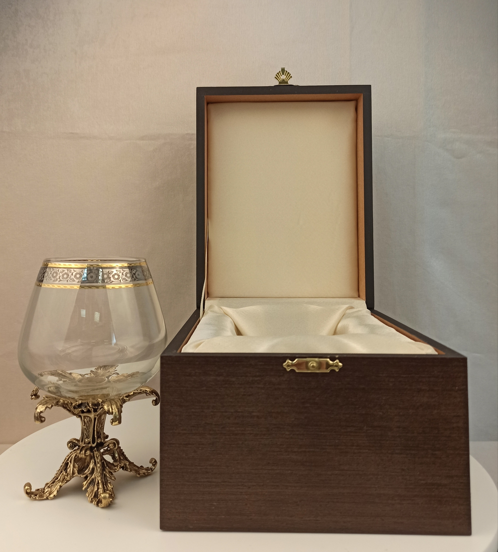 Бокал для коньяка "Богема" в подарочном футляре