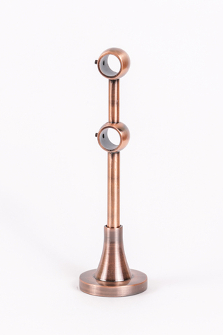 Держатель двухрядный 16 мм медь