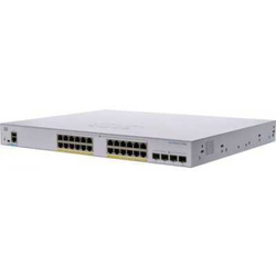 Коммутатор Cisco CBS350-24P-4X-EU