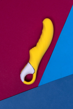 Вибратор Satisfyer Vibes Yummy Sunshine силикон желтый 22,5 см